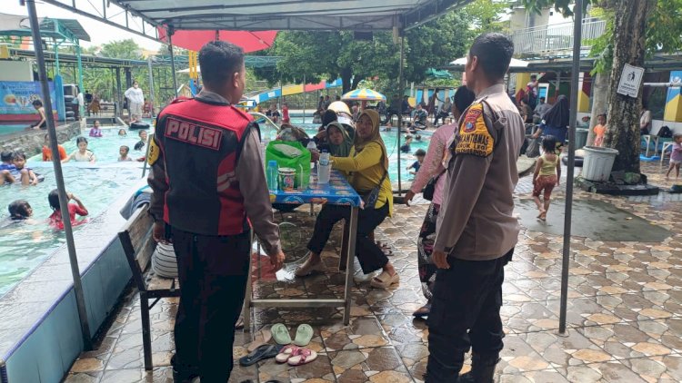 Patroli-Tempat-Wisata,-Polsek-Balongbendo-Wujudkan-Libur-Nataru-Aman-dan-Nyaman